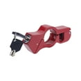 thumbnail image 4 of Brake Lock,Heavy Duty Helmet And Brake Moped Theft Heavy Locks Handlebar Heavy Brake Lock Secures Bike Duty Lock Bike Moped Lock (red) Locks Brake Theft Lock Theft (red) Duty Bike Moped, 4 of 6
