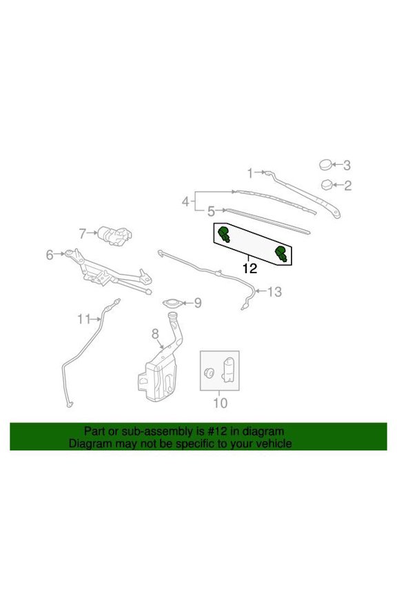 GM 20820073 Nozzle Asm-Wswa