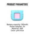 thumbnail image 3 of Tholdsy Tarjeta Flash ABS para niños que hablan, 380mAh, alimentado por batería, botón portátil reutilizable, Control en casa, juguete de Juguetes Educativos, 3 of 6