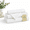 01 - White-6 Pieces Twin Sheet Set, variant on Full Size 15 - Tera Clay 4-Piece Cotton Percale Bed Sheet Set