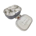 thumbnail image 1 of EGNMCR Storage Containers Adult Lunch Box, 1000 ML 2-Compartment Bento Lunch Box For Kids, Lunch Containers For Adults Come With Spoons, Leak Proof, Microwaveable lunch boxes, 1 of 6