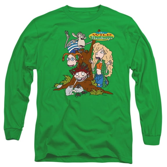 Wild Thornberrys Donny's Dinner Unisex Adult Long-Sleeve T Shirt