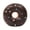 Dark Brown, variant on mdesiwst Donut Dog Toy Squeaky Latex Doughnut Dog Chew Toy Interactive Dog Training Toy for Outdoor Fetch Game Teeth Cleaning