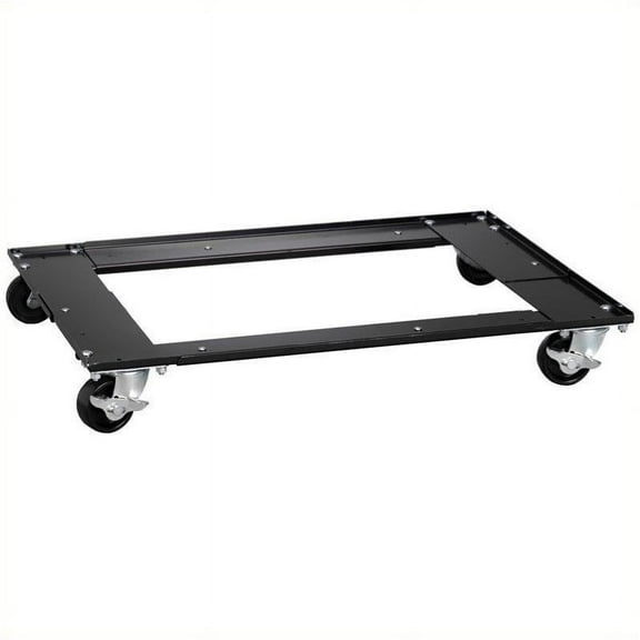Pemberly Row Commercial Cabinet Dolly in Black
