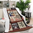 thumbnail image 3 of Ultra Soft Nurse Theme Blanket Microfiber Flannel Blanket Gifts for Women Nurses Warm Cozy Fuzzy Throw Blanket for Bed and Couch 40x50 Inch, 3 of 6