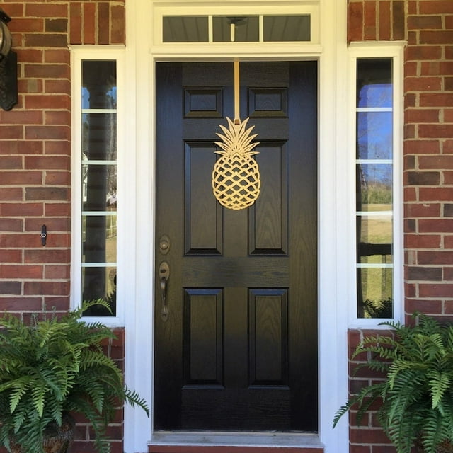 Front Door Wreath Front Door Decor Pineapple Decor Door Hangers Elegant