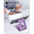 thumbnail image 2 of Soporte de escritorio Lamicall para iPhone, color morado, 2 of 7