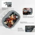 Glass Food Storage Containers with Glass Lids,Meal Prep Containers with
