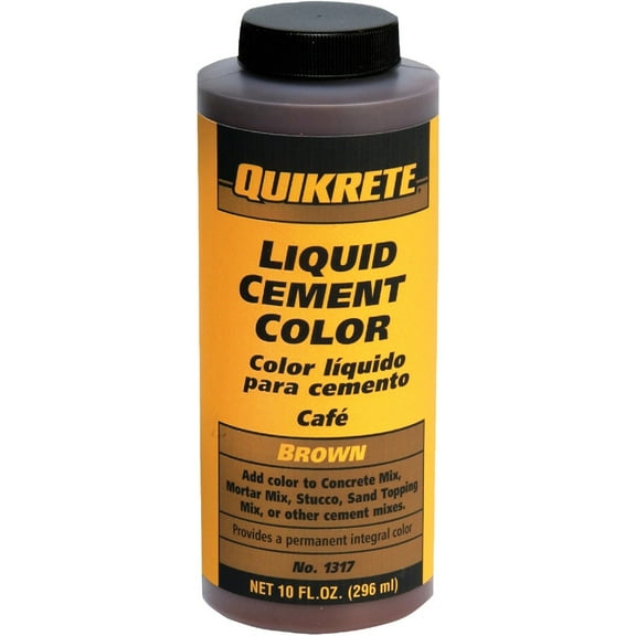 Quikrete Liquid Cement Color 10 oz Brown/Gray