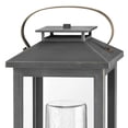 thumbnail image 2 of 1 Light Medium Outdoor Pier Mount-Ash Bronze Finish-Incandescent Lamping Type-120 Voltage Hinkley Lighting 1167Ah, 2 of 15