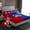 Blue Red, variant on jejeloiu Mr And Mrs Queen Sheet Sets,Couple Gifts Flat Sheet,White Black Queen Fitted Sheet For Men Women,Super Cozy Room Decor,4-Piece