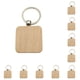 thumbnail image 1 of Llavero Wosthever para manualidades DIY decoración en blanco colgante de etiqueta 10piezas, 1 of 6