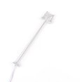 thumbnail image 1 of Model Train Lamppost with Ladder Courtyard Decorations LED Railway Light Two-Heads Track Lamp Table Scenery Accessories Gray (White Light), 1 of 8