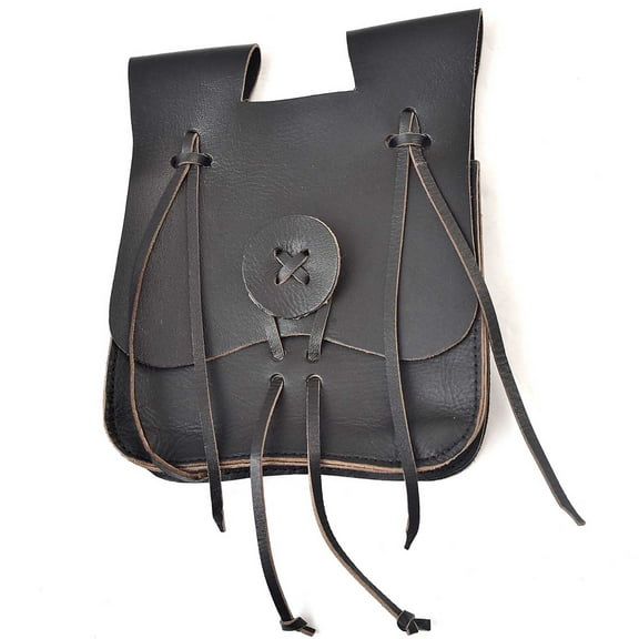 Armory Replicas Adventurer’s Medieval Belt Bag – Classic Leather Pouch for Renaissance Fairs & Cosplay