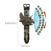 Lekihaqq 1 Packs Dinosaur Projector Night Light with 24 HD Images, Rotating Starry Sky Projection, Auto Timer, Room Decor, Educational STEM Toy, Birthday Gift for