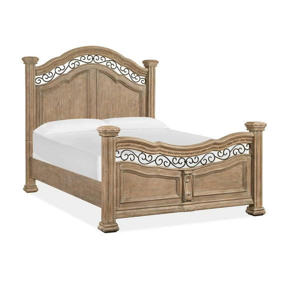 Magnussen Home Marisol Fawn Queen Panel Bed