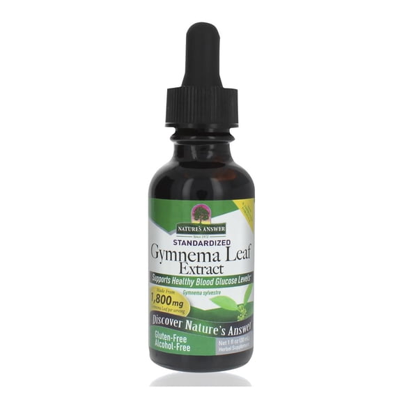 Nature's Answer AF Gymnema Leaf, Sin Gluten, Suplemento Dietético, 30 ml