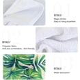 thumbnail image 5 of SKYSONIC 2 PCS Hanging Hand Towels Exotic Palm Leaves Hand Dry Towels for Kitchen & Bathroom,Hanging Towel Set with Hanging Loop, 12"x17", 5 of 6