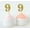 Glitter Gold, variant on Darling Souvenir, Number 9 Birthday Year Cupcake Toppers, Birthday/ Anniversary Party Dessert Decorations - Pack Of 20