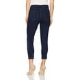 thumbnail image 2 of No nonsense Women's Classic Denim Indigo Capri Legging, Dark Denim, Large, 2 of 2