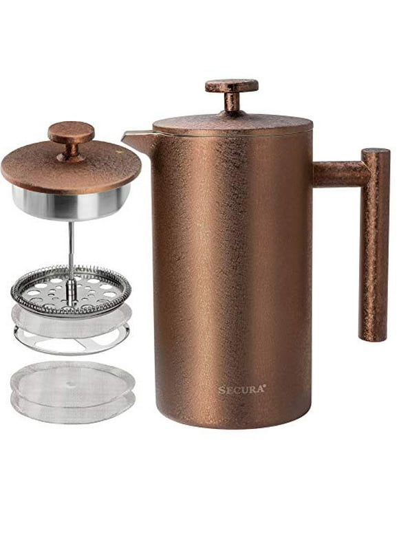 French Press in Coffee Shop