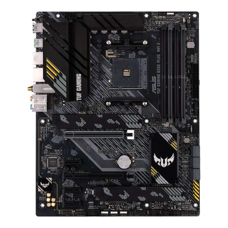 ASUS TUF GAMING B550-PLUS WIFI II AM4 AMD Ryzen Motherboard, SATA