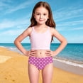 thumbnail image 2 of Girls Bikini Bottoms UPF 50+, Printed or Solid Girls Swim Bottoms, 2 of 8