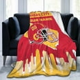 thumbnail image 2 of Custom Kansas City Blanket Personalized Throw Blankets Name and Number for Men Women Boy Football Style Decor Gifts, 2 of 6