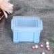 thumbnail image 5 of Caja de almacenamiento ligera de plástico para aperitivos y dulces, recipiente para galletas y chocolate, color azul, 12 Uds., 5 of 8