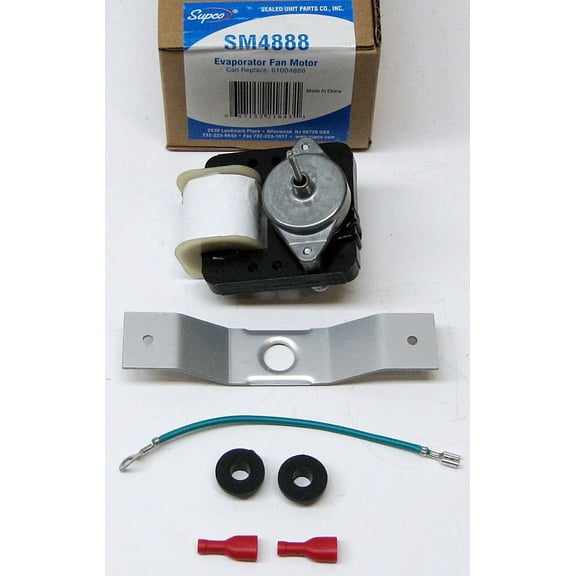 Supco SM4888 Refrigerator Evaporator Freezer Fan Motor for Maytag WP61004888