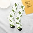 thumbnail image 5 of Salouo Cute Turtle Print Women's Men's Ankle Socks 1-pack Casual Athletic Socks for Unisex Adult Moisture-Wicking Socks for Daily Wear/Running/Sport, 5 of 8