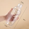 thumbnail image 4 of Cocktail Shaker Plastic Transparent Shatterproof Martini Shaker Drink Shaker, 4 of 6