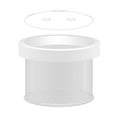 thumbnail image 1 of Caja de cría flotante redonda de aislamiento con orificios de alimentación para acuarios Betta 15cmx12cm, 1 of 9