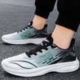 thumbnail image 6 of CHICVOMEY Men's Sneakers Breathable Mesh Walking Shoes Lightweight Fashion Sneakers with Shock-Absorbing & Non-Slip Sole for Casual Work Travel Sneakers, 6 of 9
