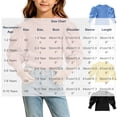 thumbnail image 6 of OGLCCG Girls Long Sleeve Shirts Fall Puff Sleeve Top Kids Crewneck Ribbed Knit Dressy Blouse(Black,7-8 Years), 6 of 6