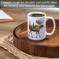 thumbnail image 4 of Highland Home Moose Silhouette 15 oz. Decorative Ceramic Mug, 4 of 6
