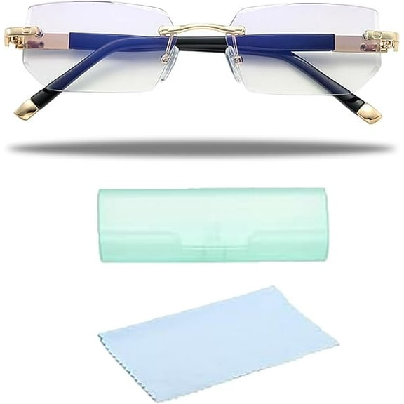 Blue Ease Optics, Blueease-Optics Glasses, Auto Zoom Reading Glasses with Anti Blue Light Lightweight   Unisex   No Glare