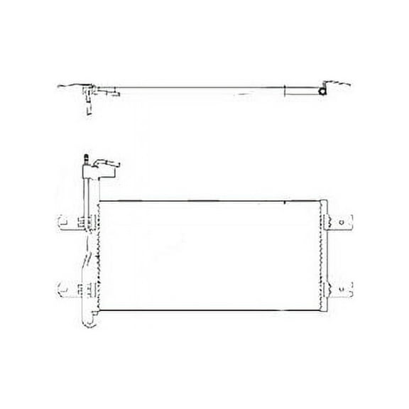 Transmission Cooler - Compatible with 2005 - 2015 Nissan Armada 2006 2007 2008 2009 2010 2011 2012 2013 2014
