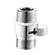 thumbnail image 2 of Válvula de control de flujo de agua para cabezal de ducha, válvula de control de flujo de agua, accesorios de baño doble externo, 2 of 9