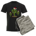 thumbnail image 6 of CafePress - Funny Arizona Christmas Men's Dark Pajamas - Men's Dark Loose Fit Cotton Pajama Set, 6 of 7