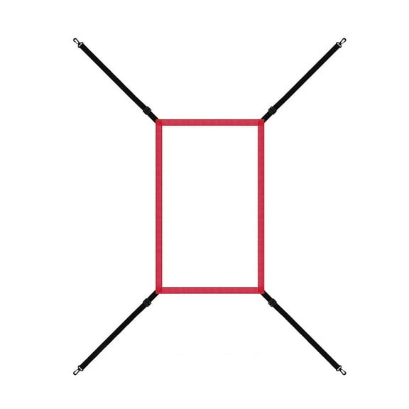 SIEYIO Adjustable Strikes Zone Targets Baseball Softball Net, Pitching Targets Practice Accuracy Training Throwing for Hitting