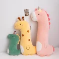 thumbnail image 2 of Almohada de peluche de unicornio, dinosaurio, jirafa, Animal de dibujos animados, decoración de sofá para dormir, muñeca, regalos de cumpleaños2614, 2 of 5