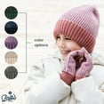 thumbnail image 4 of Britt's Knits Bonfire Rib Knit Cuff Beanie - Pink (Kid's), 4 of 6
