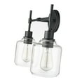 thumbnail image 5 of Millennium Lighting 46942-MB Asheville 2 Light 18" Wide Bathroom Vanity Light - Black, 5 of 5