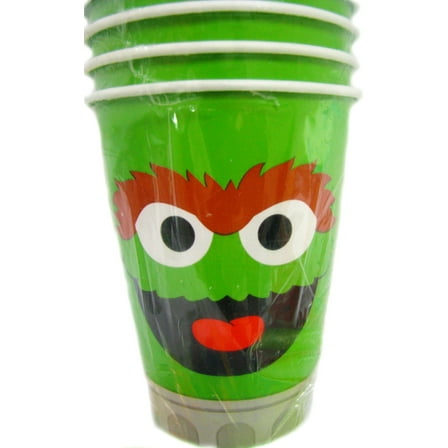 Sesame Street 'Smiles' Oscar 9oz Paper Cups (8ct)