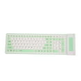 thumbnail image 3 of Foldable Silicone Keyboard, Rollup Keyboard with Touchpad, IP68 Waterproof, Rugged Silicone, Long Lasting, Portable, Silent, Dustproof and Silent for PC, 3 of 8