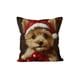 thumbnail image 2 of Funda de almohada navideña, decoración navideña, decoración de sofá, almohada de lino, sofá para el hogar, decoración navideña, funda de almohada, 2 of 5