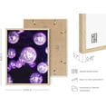thumbnail image 3 of HAUS AND HUES Purple Wall Art & Purple Pictures Wall Decor - Purple Room Decor Aesthetic Wall Pictures for Bedroom Aesthetic Purple Wall Decor for Bedroom Teen Girl Disco Balls (Beige Framed, 12x16), 3 of 6