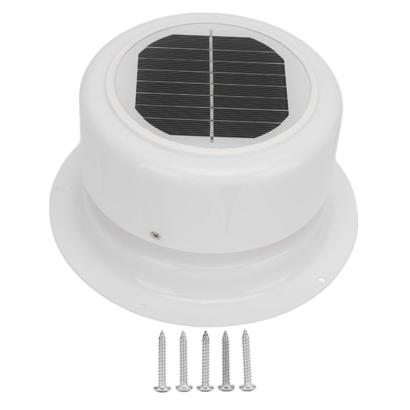 Ceiling Vent Fan Solar Panel Ventilation System ABS Ventilator for Trailer
