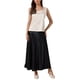 thumbnail image 2 of INSPIRAR CHIC Top de Satén sin Mangas para Mujeres, Camiseta de Seda Casual con Escote en V, Color Champagne, 2 of 6